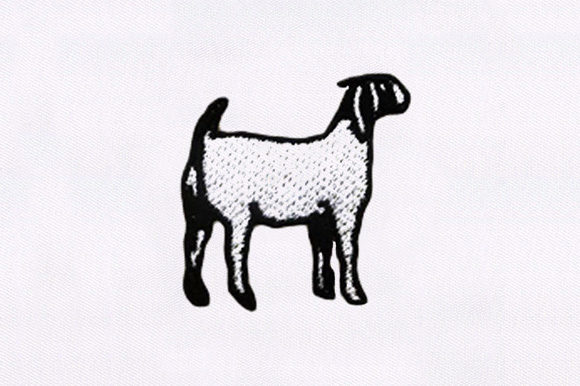 Sweet Goat Embroidery Design